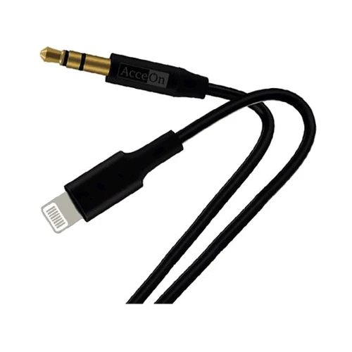 Acceon Lightning To Aux Cable Black - Image 2