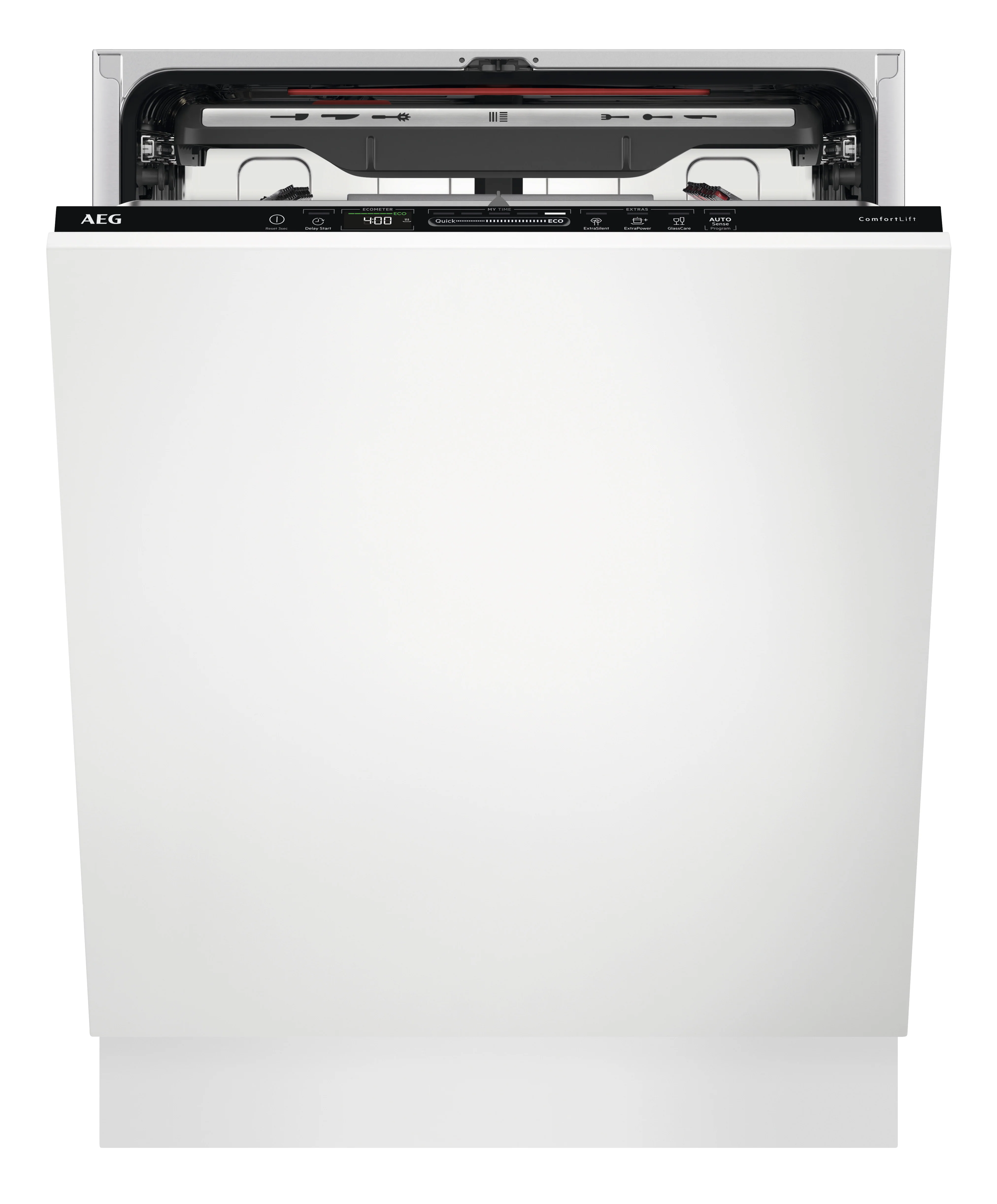 AEG Built-in Dishwasher Comfortlift, Satellite Clean, Energy saving, Maxiflex, Touch Controls, 14 Place settings, 7 programme, White, FSK83827P