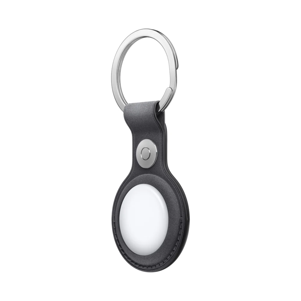 Apple AirTag FineWoven Key Ring Black - Image 2