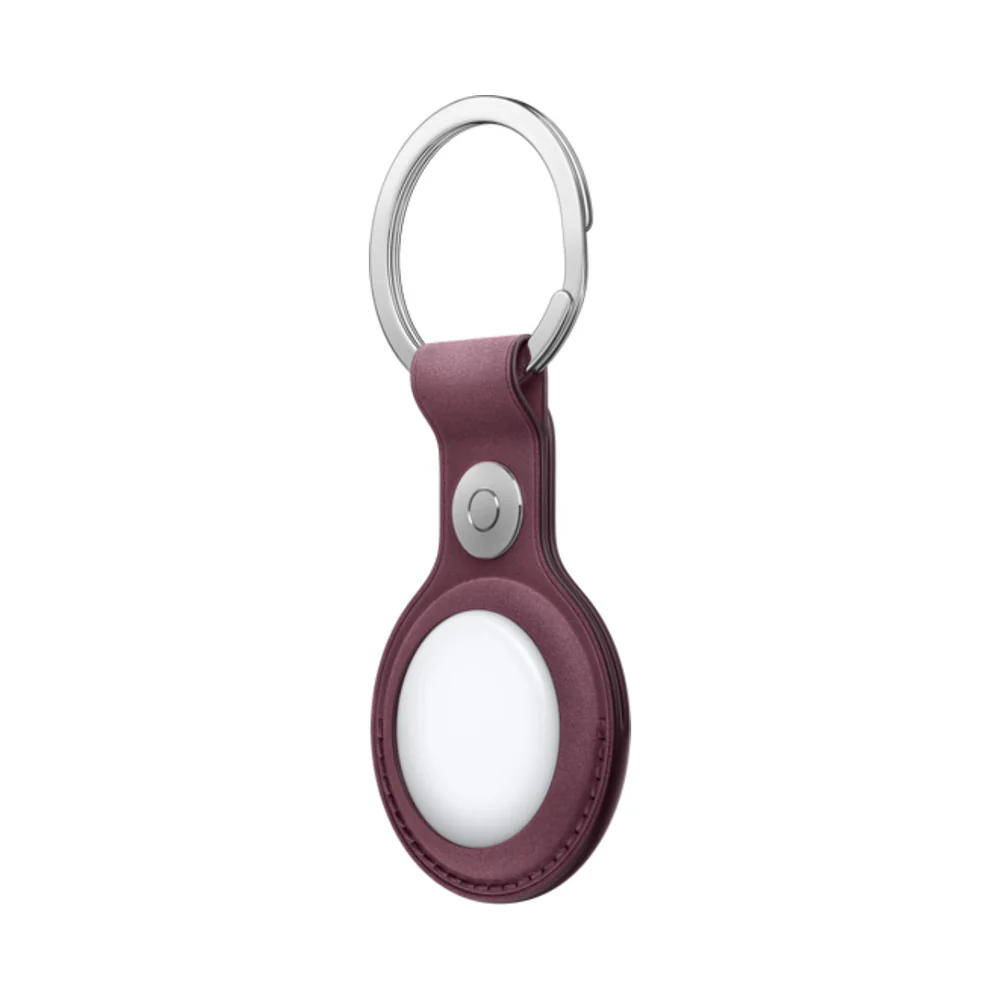 Apple AirTag FineWoven Key Ring Mulberry - Image 5