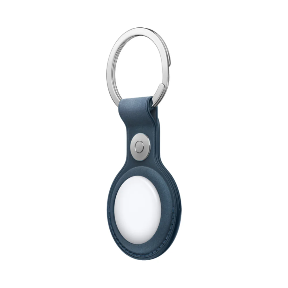 Apple AirTag FineWoven Key Ring Pacific Blue - Image 5