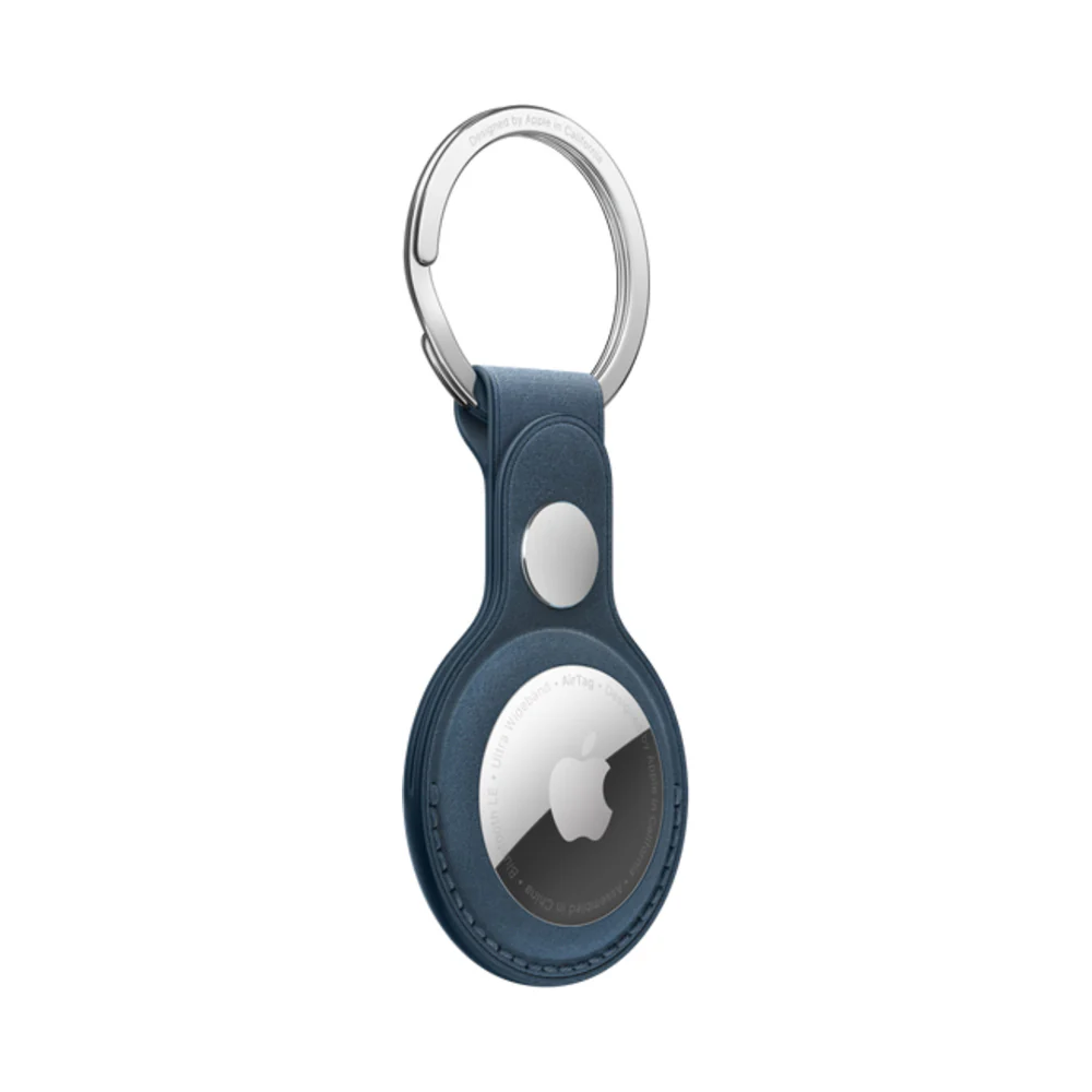 Apple AirTag FineWoven Key Ring Pacific Blue - Image 7