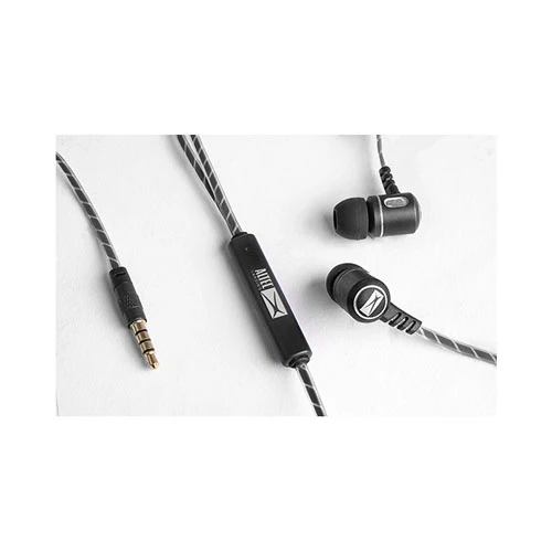 Altec Lansing Metal Wired In-Ear Earphones Black - Image 3