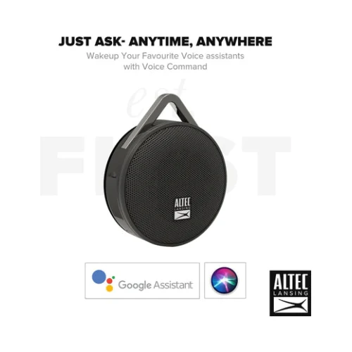 Altec Lansing Orbit Go Bluetooth Speaker Black - Image 4
