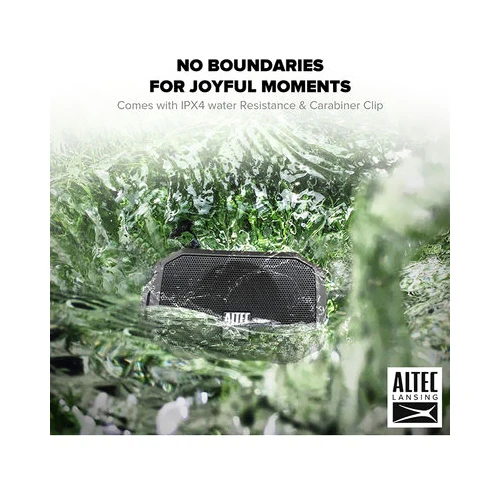 Altec Lansing Rugged Solo Bluetooth Speaker Black - Image 5
