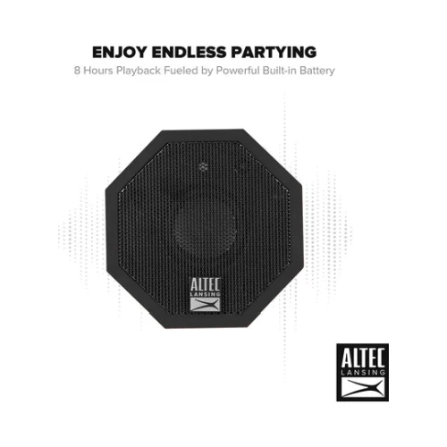 Altec Lansing Solo Bluetooth Speaker Black - Image 3