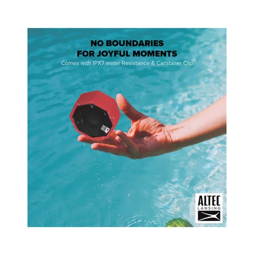 Altec Lansing Solo Bluetooth Speaker Red - Image 5