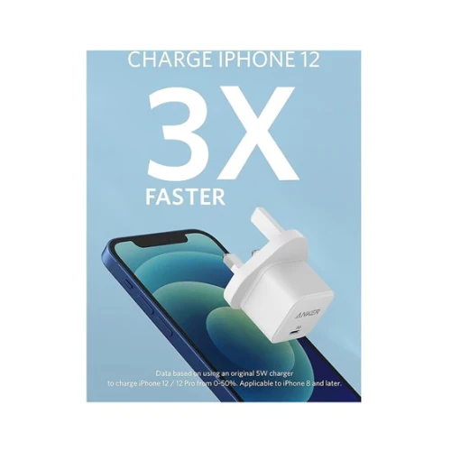 Anker PowerPort III Type-C Portable Fast Charger White - Image 4