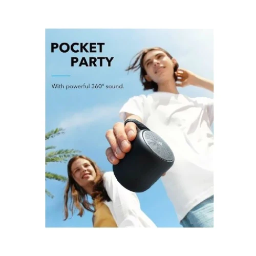 Anker Soundcore Mini 3 Pro Portable Speaker With Liberty 3 Pro Wireless Earbuds Black - Image 2