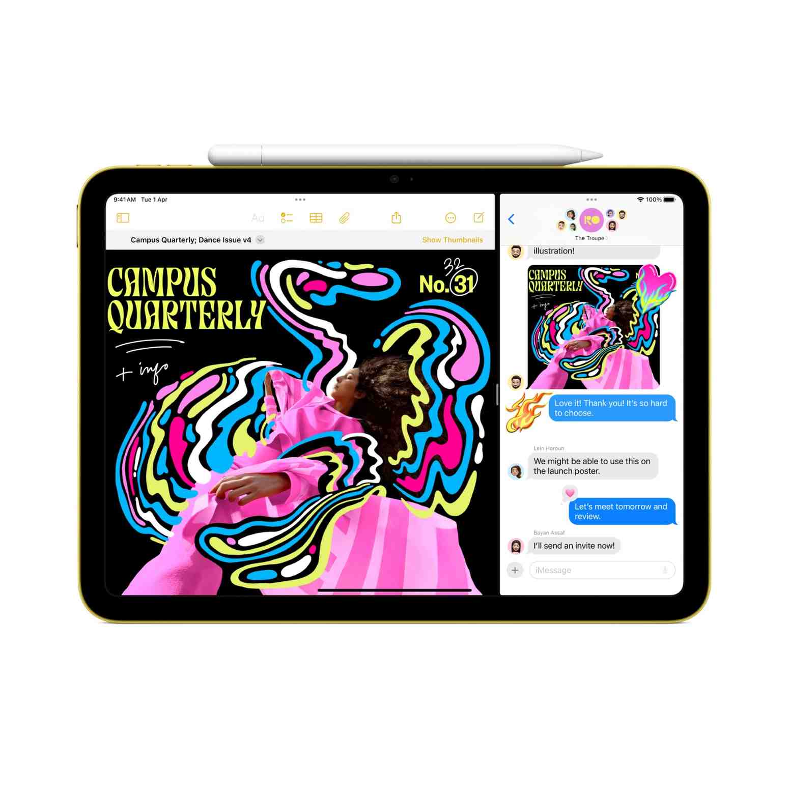 Apple iPad 11th Generation A16 Chip, 512GB Storage, Wi-Fi, 11-inch display, Silver, UAE Version - Image 4
