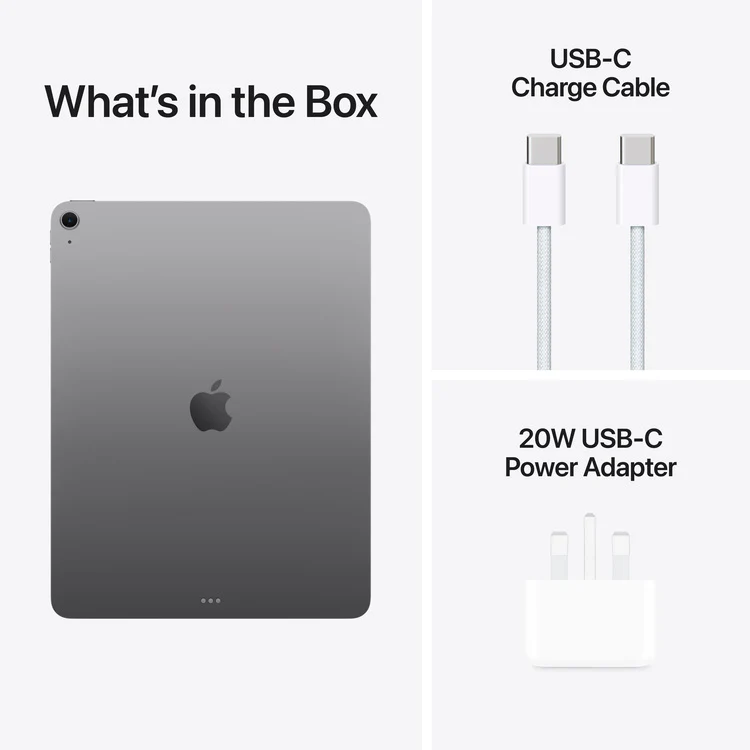 Apple iPad Air 13 M3 Chip, 256GB Storage, Wi-Fi, Space Gray, UAE Version - Image 10