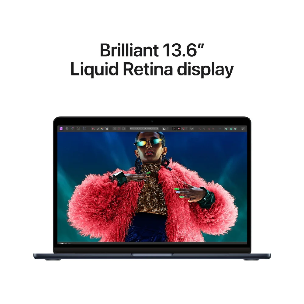 Apple MacBook Air 13-Inch M3 chip with 8 core CPU and 10 core GPU 8GB/512GB SSD Midnight - Image 5