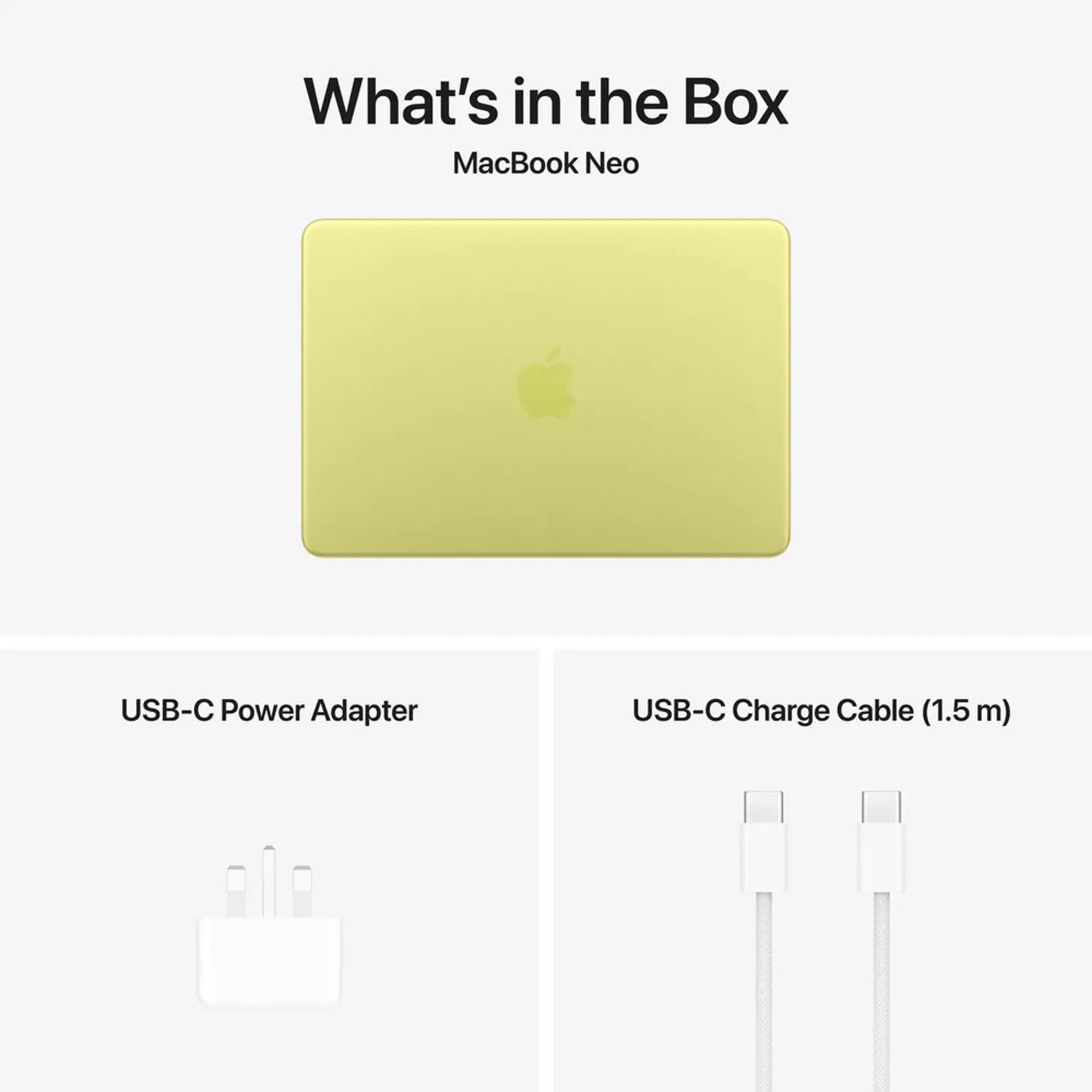 Apple MacBook Neo 13-inch Laptop (2026) – 8GB RAM / 256GB SSD / Apple Silicon Chip / Touch ID / macOS / Citrus / English & Arabic Keyboard / Middle East Version – MHFD4ZS/A - Image 3