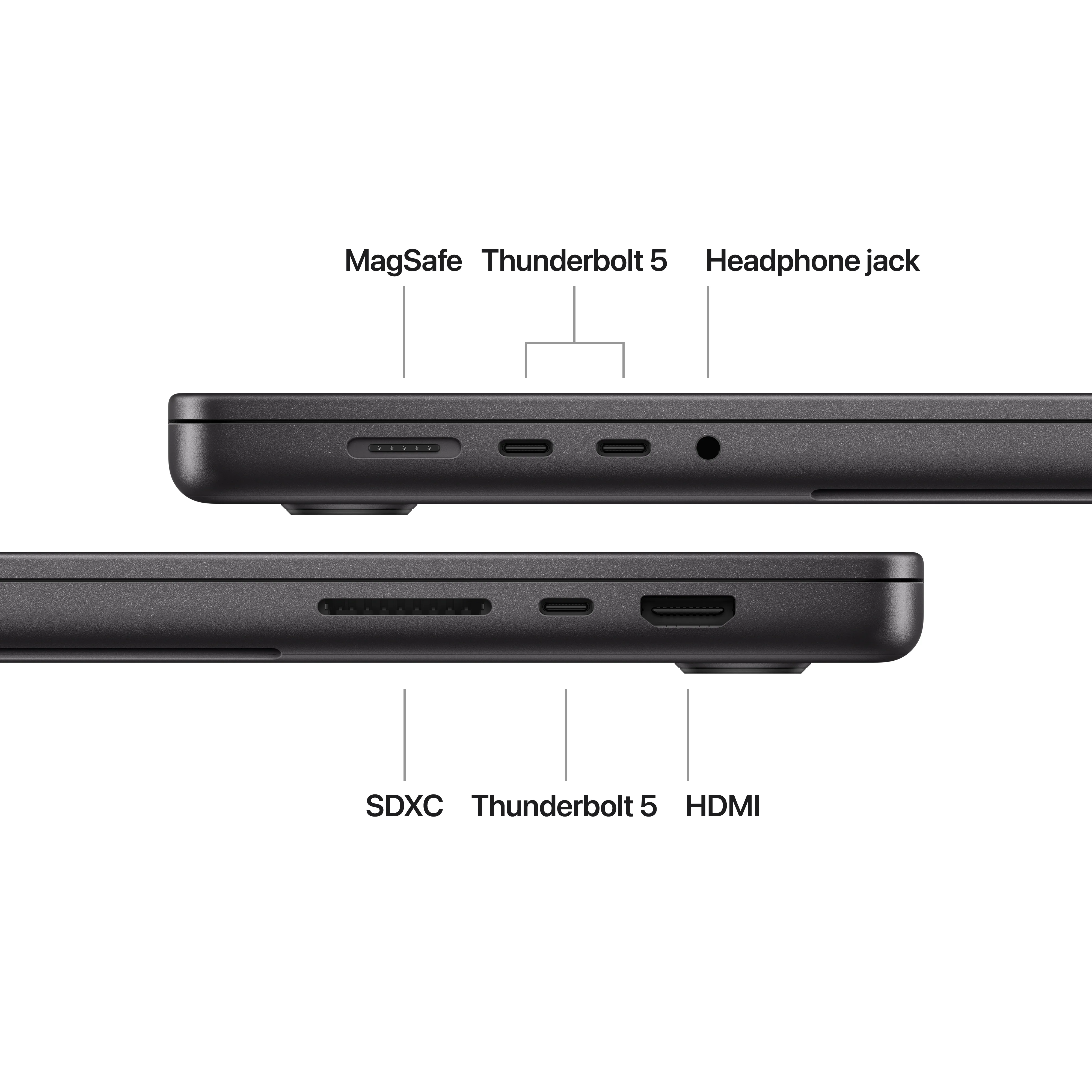 Apple Macbook Pro 16-inch (2024), M4 Pro chip with 14-core CPU, 24GB RAM, 512GB SSD, 20-core GPU, 16.2-inch Liquid Retina XDR display, Arb-Eng Keyboard, UAE Version, Space Black, MX2X3AB/A - Image 7