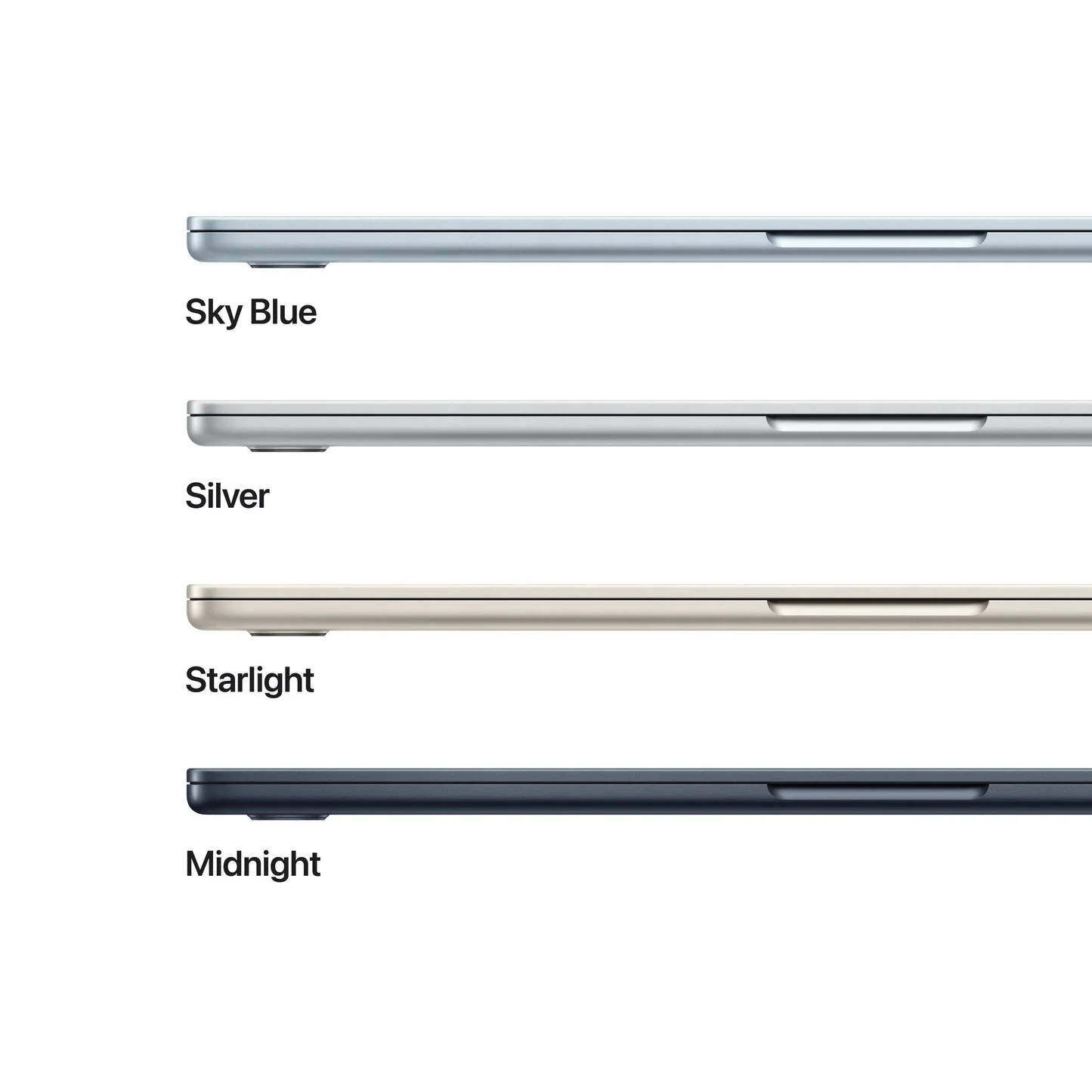 Apple MacBook Air 15 M4 Chip, 16GB RAM, 512GB Storage, Midnight, MW1M3AB/A - Image 3