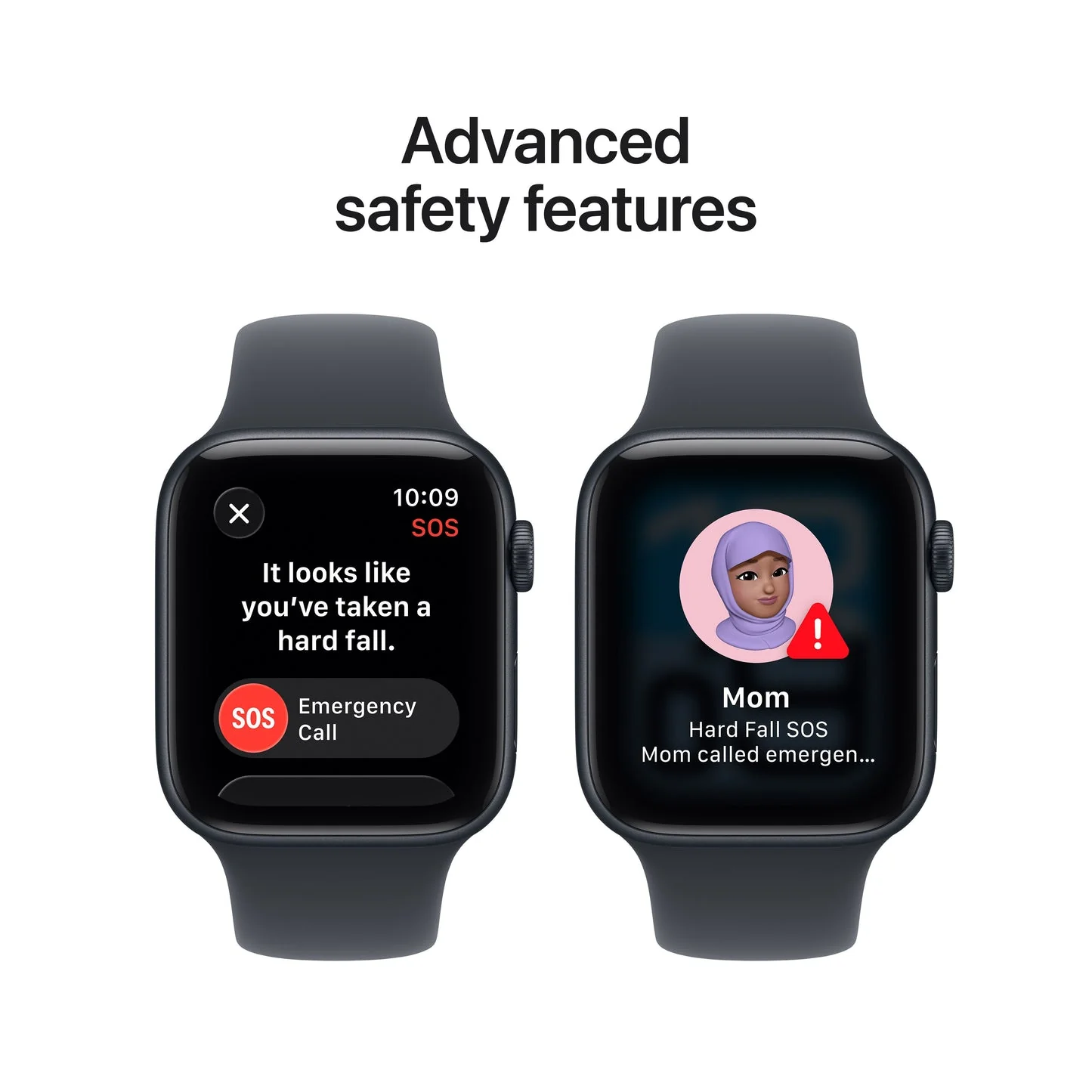 Apple Watch SE 3 GPS 40mm, Midnight Aluminium Case with Midnight Sport Band, S/M - Image 7