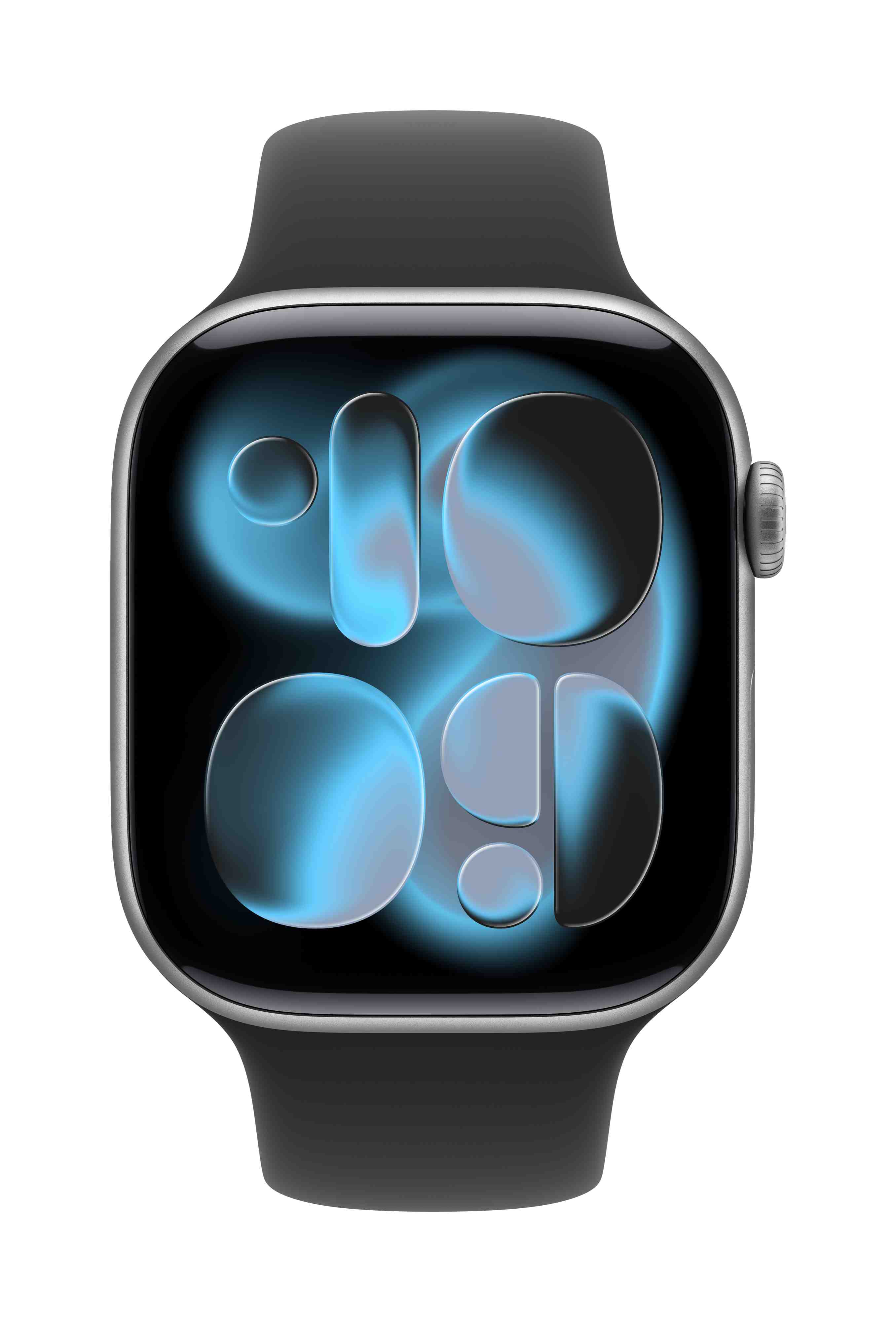 Apple Watch Series 11 GPS 46mm, Space Grey Aluminium Case with Black Sport Band, S/M - Image 2