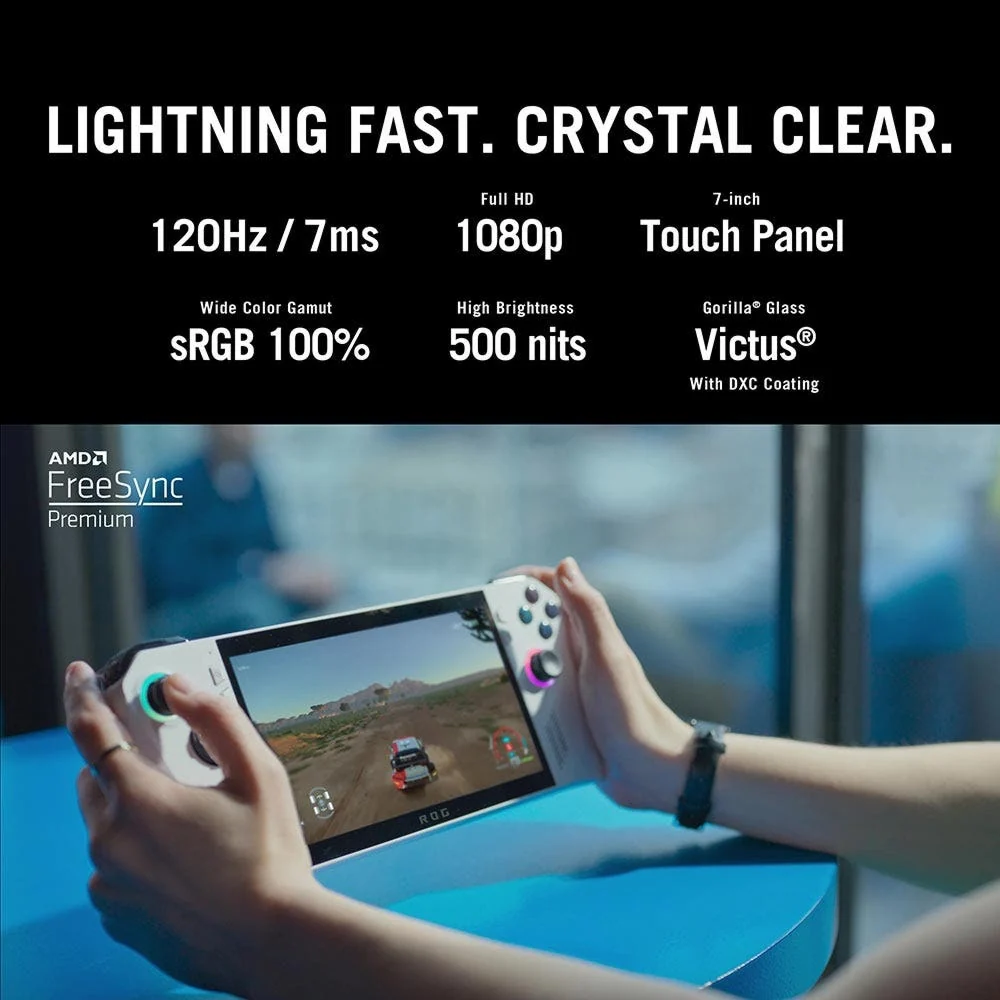 Asus Rog Ally Handheld Gaming Console White - Image 5