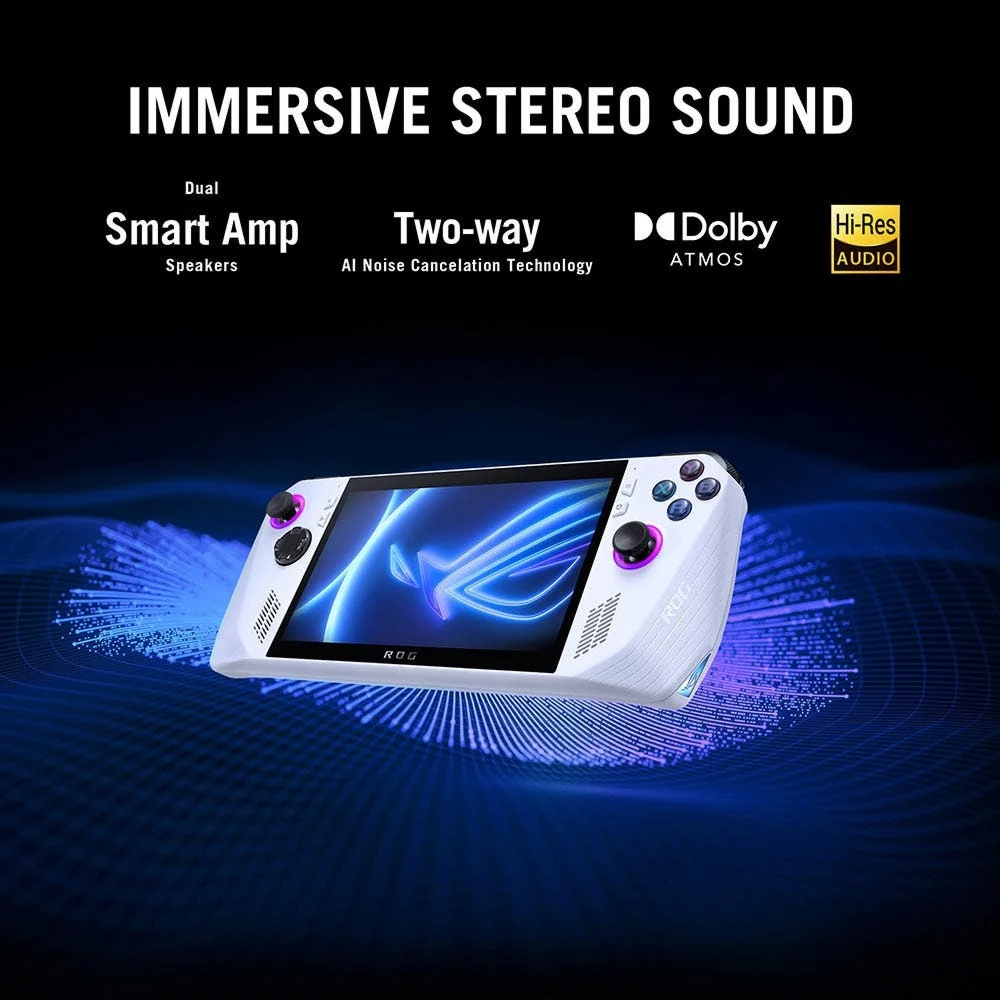 Asus Rog Ally Handheld Gaming Console White - Image 6
