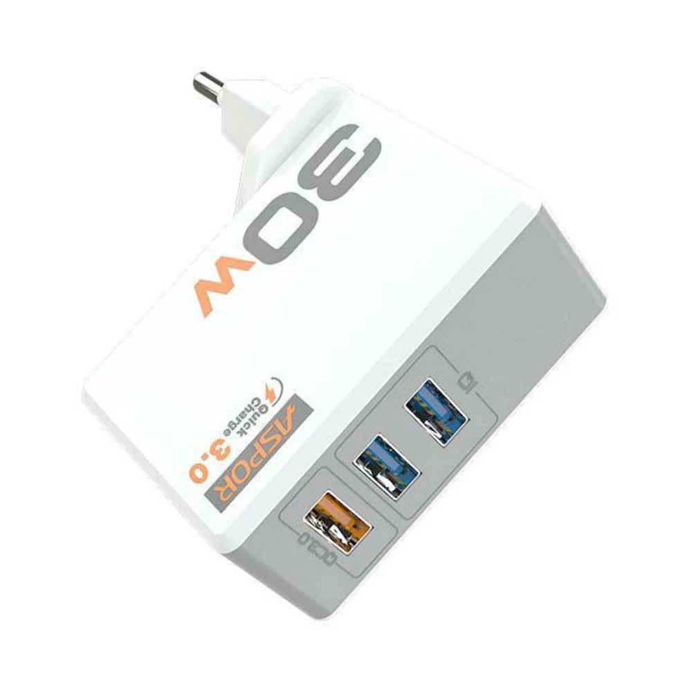 Aspor 30W Travel Charger White - Image 2