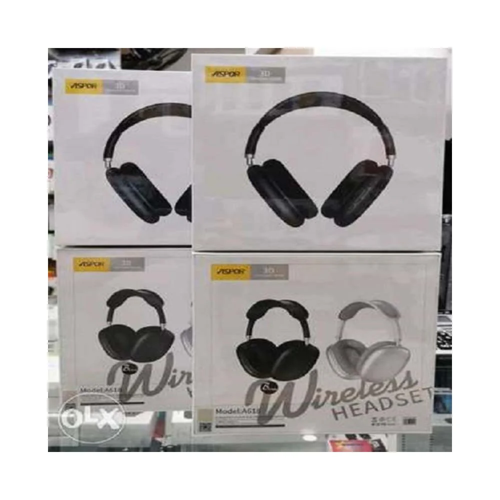 Aspor 3D Surround Wireless Headset White - Image 2