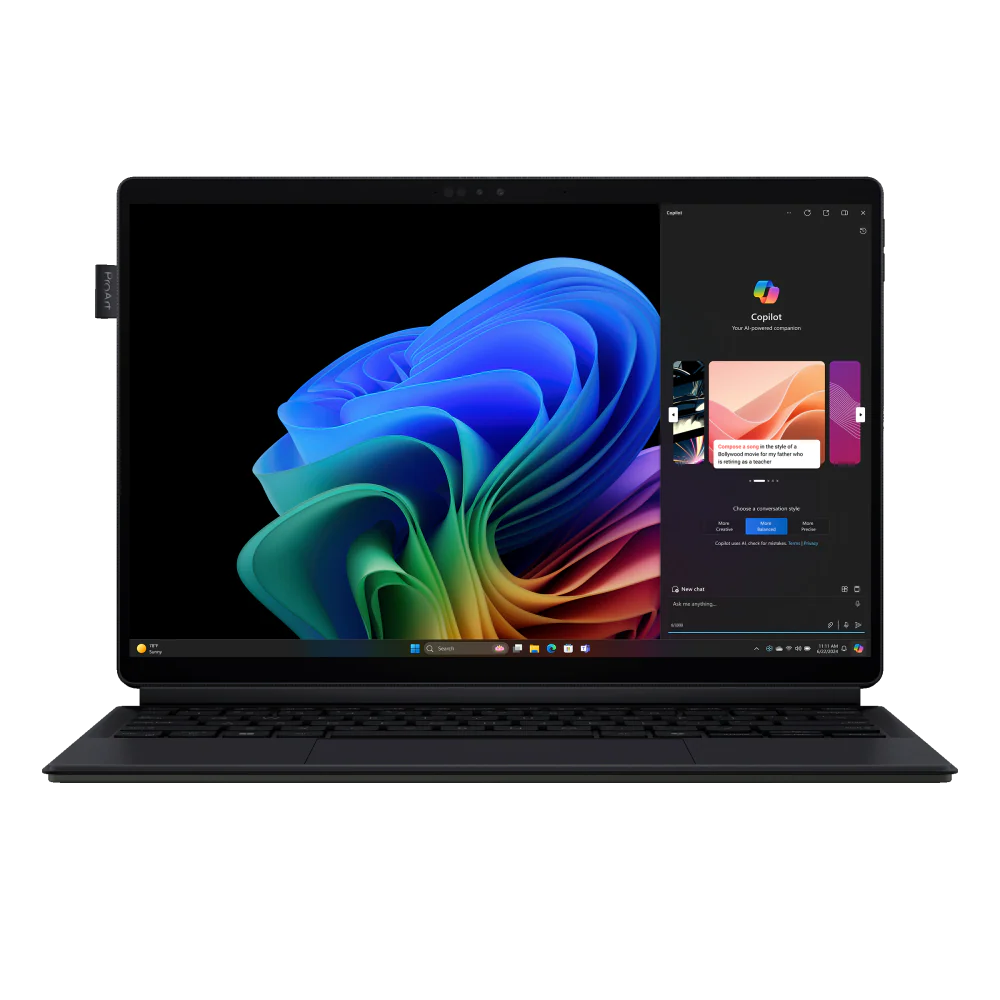 Asus ProArt PZ13 OLED Laptop 16GB RAM, 1TB SSD, Snapdragon X Plus X1P 42 100 Processor, 13.3-inch OLED touch display, Nano Black, HT5306QA-LX002W - Image 2