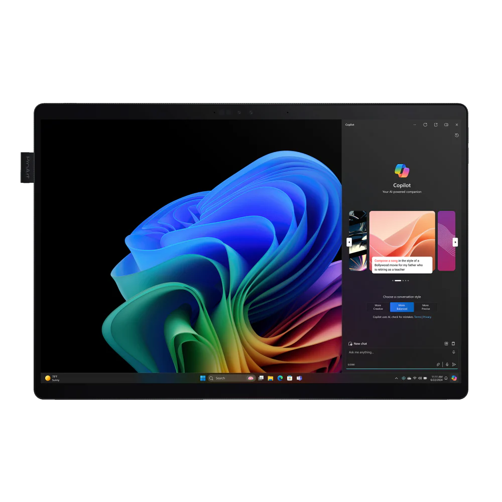 Asus ProArt PZ13 OLED Laptop 16GB RAM, 1TB SSD, Snapdragon X Plus X1P 42 100 Processor, 13.3-inch OLED touch display, Nano Black, HT5306QA-LX002W - Image 5