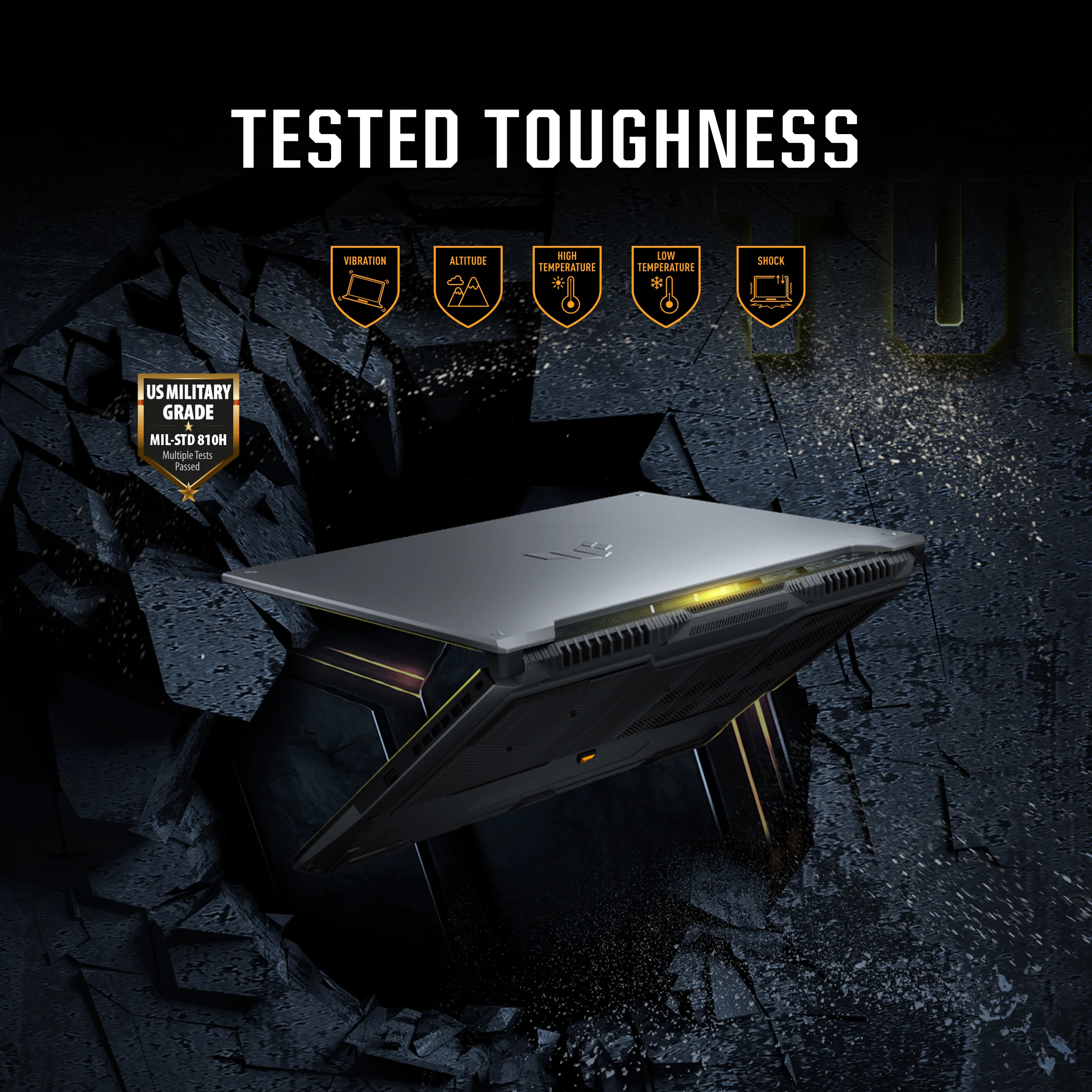 Asus TUF F16 Gaming Laptop Intel Core 5-210H, 16GB RAM, 512GB SSD, 16-inch display, Gray - Image 6