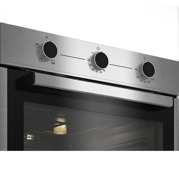 BEKO  BBIC14100XD  BI OVEN, 60 cm Electric Oven, Stainless Steel, Knob Control, 220-240 Volts, 50-60 Hz, 60 cm Electric Oven, Turkey, white - Image 4