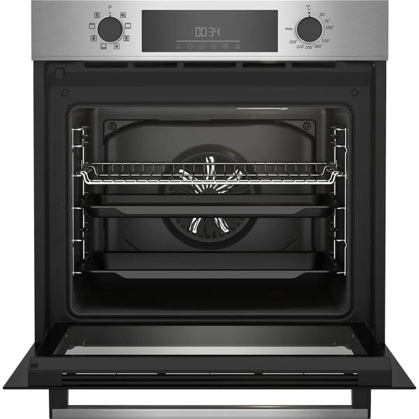 BEKO  BBIM14300XD  BI OVEN, 60 cm Electric Oven, Stainless Steel, Knob Control, 220-240 Volts, 50-60 Hz, 60 cm Electric Oven, Turkey, Inox - Image 2