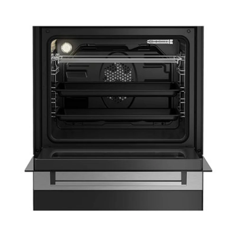 Beko Ceramic Electric Cooker 60cm Black FSM67320GXS - Image 2