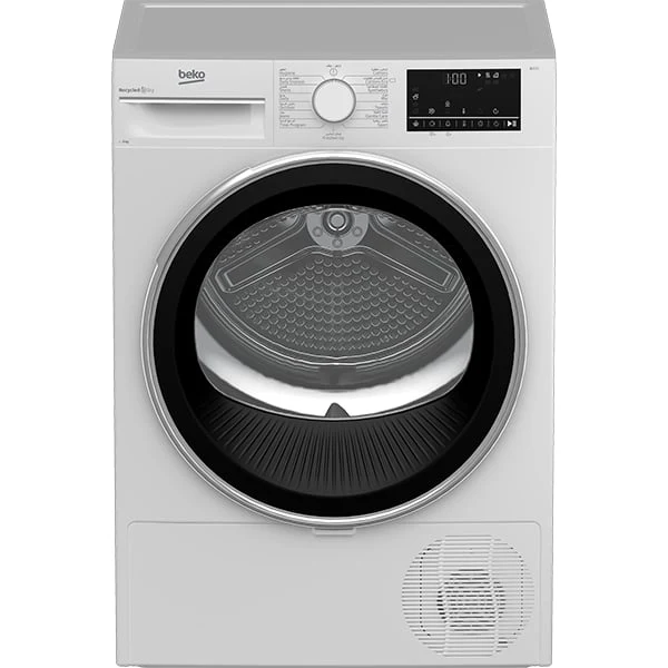 BEKO DC9W DRYER, 9 kg Capacity, Condenser Dryer, Knob Control, 220-240 Volts, 50 Hz, 9 kg Capacity, Turkey, white - Image 2