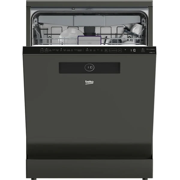 Beko Dish Washers, 1 Year Warranty, Manhattan Gray, BDEN38533GC - Image 3