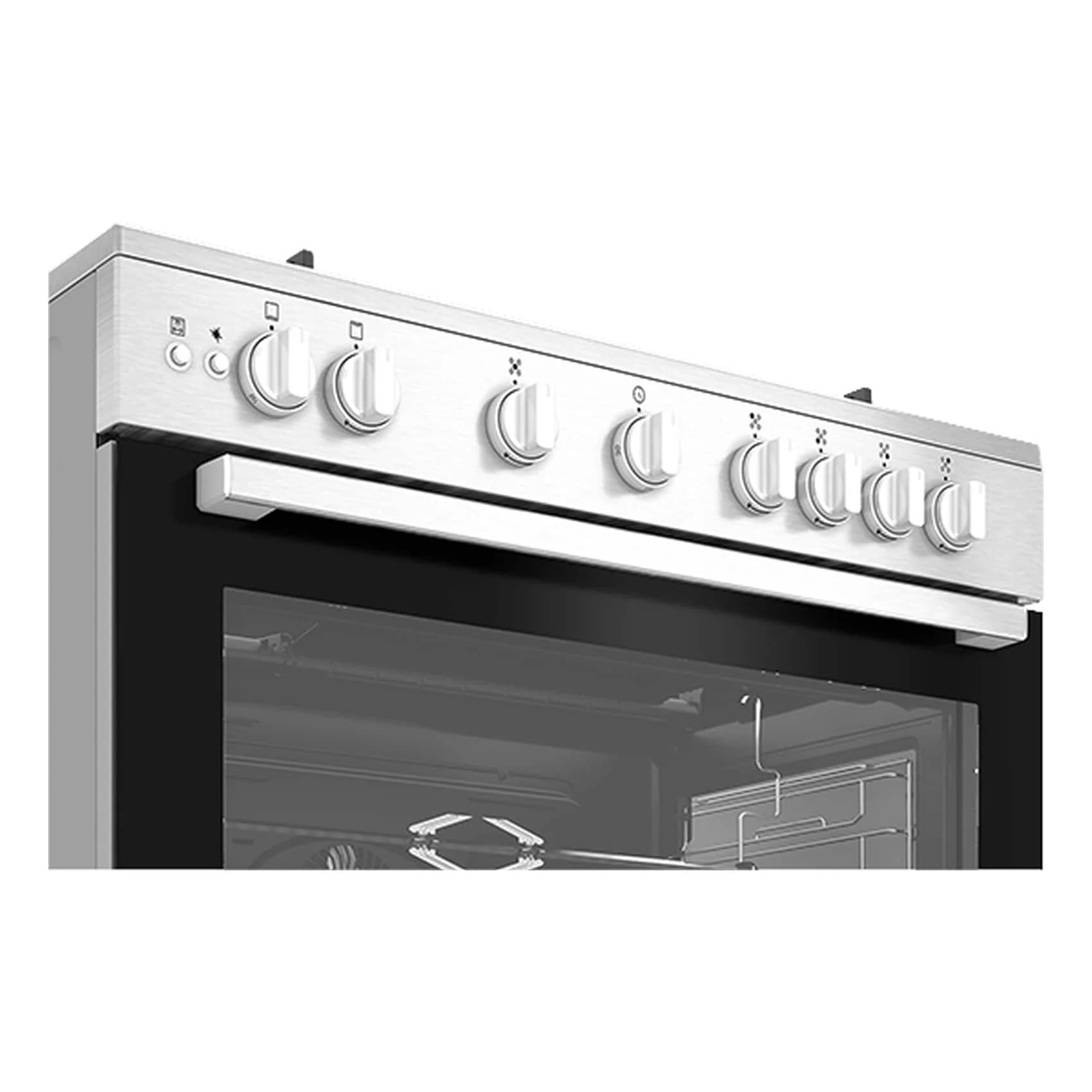 Beko Gas Cooker, 90 CM, 1 Year Warranty, Inox, BGGR 11127 GX - Image 6