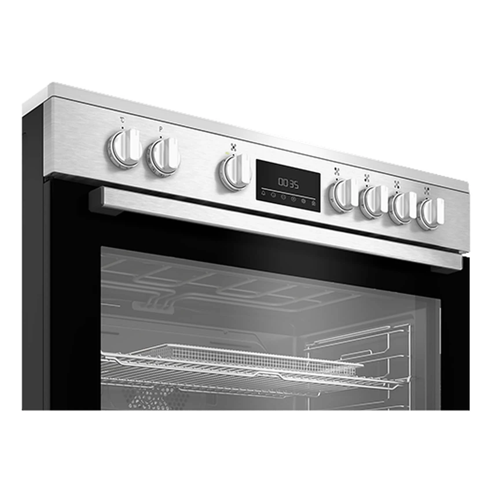 Beko Electric Cooker, 90 CM, 1 Year Warranty, Inox, BGM 30203 EX - Image 4