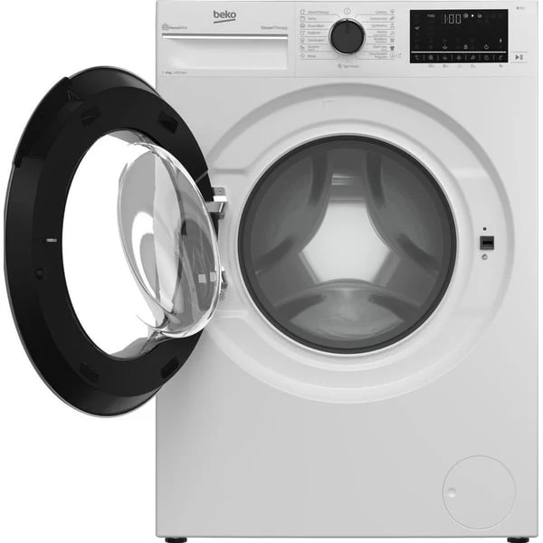 BEKO  WTV9314XW  WASHER, 9 kg Capacity, 1400 RPM, Knob Control, 220-240 Volts, 50 Hz, 9 kg Capacity, Turkey, white - Image 3