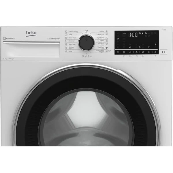 BEKO  WTV9314XW  WASHER, 9 kg Capacity, 1400 RPM, Knob Control, 220-240 Volts, 50 Hz, 9 kg Capacity, Turkey, white - Image 5