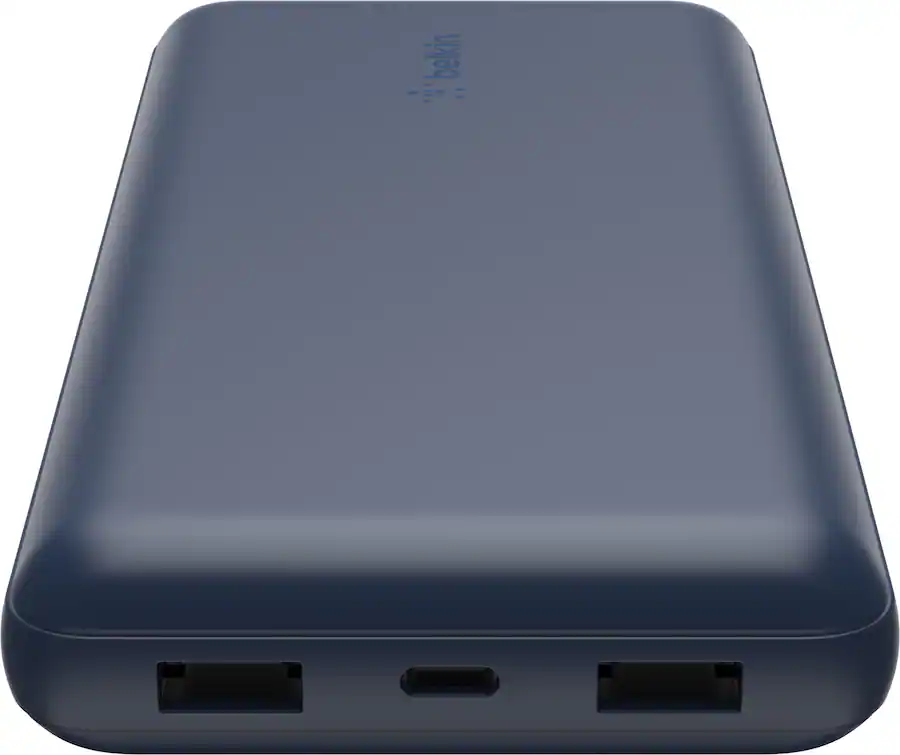 Belkin 20000mAh Power Bank 3-Port Portable Charger 15W – Blue