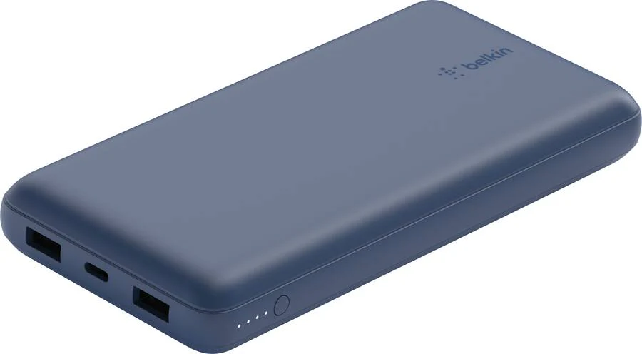 Belkin 20000mAh Power Bank 3-Port Portable Charger 15W – Blue - Image 2