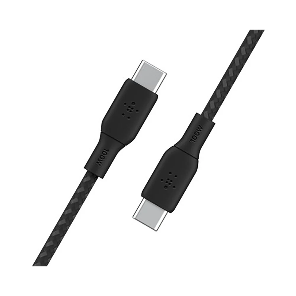 Belkin Braided USB-C Cable 3M Black - Image 4