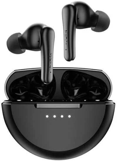 Belkin SoundForm Flow ANC True Wireless Bluetooth Earbuds – Black