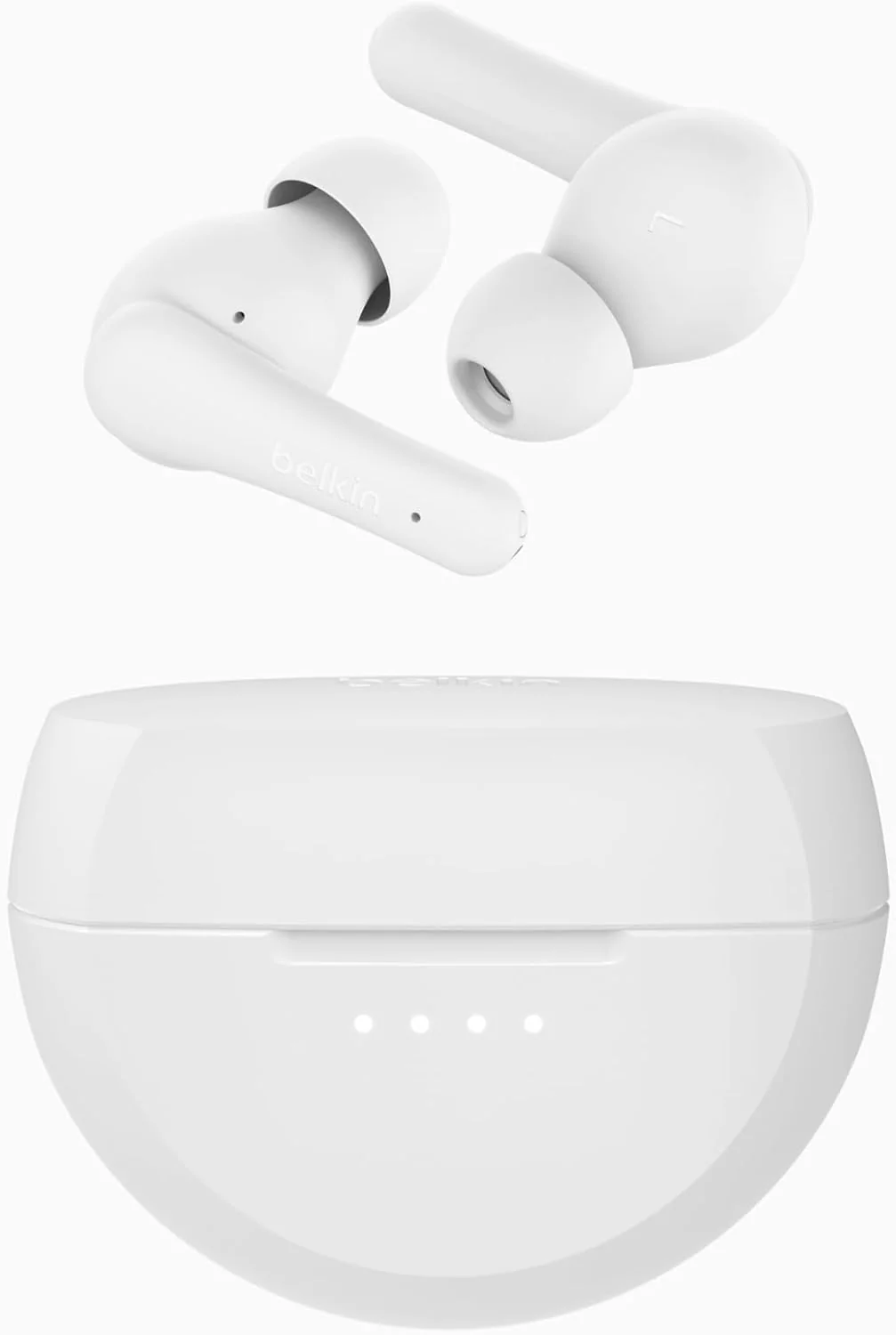 Belkin SoundForm Rhythm True Wireless Bluetooth Earbuds – White