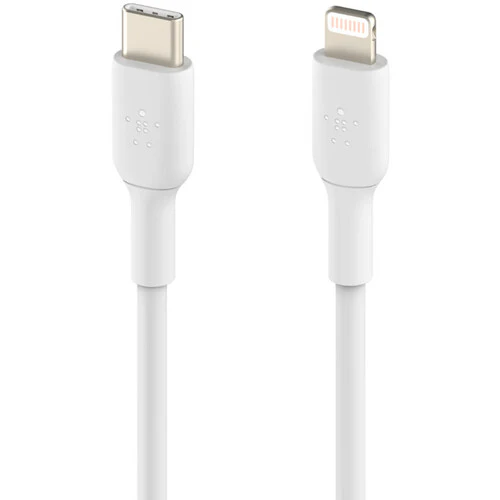 Belkin USB-C to Lightning Fast Charging Cable 1M – Apple Compatible – White