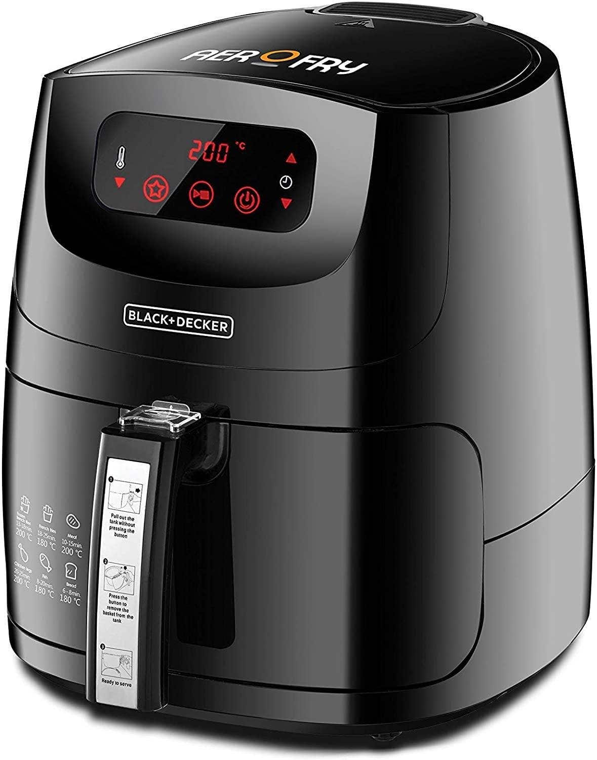 Black and Decker Aerofry Air Fryer 12-in-1 5 Liters AF600-B5 - Image 2