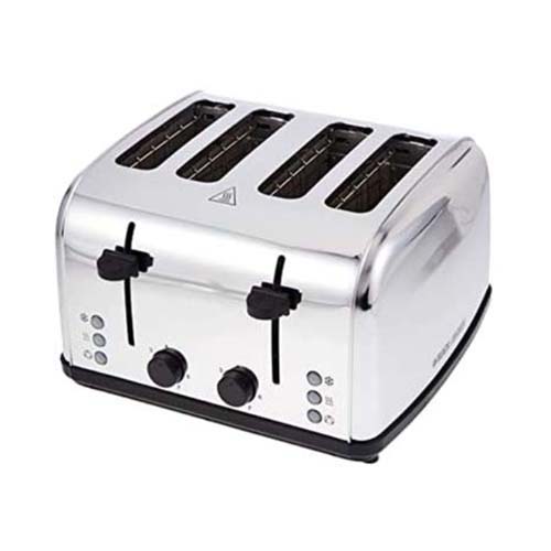 Black + Decker 4-Slice Bread Toaster 1800W - Image 5