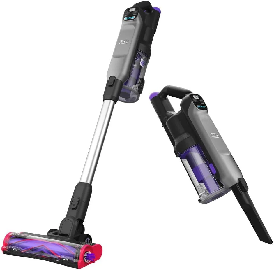 Black & Decker 86W Digital Summit Series Stick Vacuum Cleaner BHFEA640WG-GB