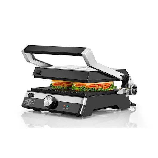 BLACK & DECKER 2000W NON-STICK CONTACT GRILL BD-CG2000-B5 - Image 5