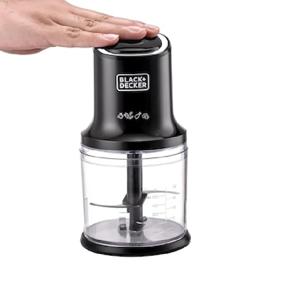 Black + Decker Black + Decker Vertical Chopper, 4 Blades, 500W, 500ml, Black - FC500-B5 - Image 7