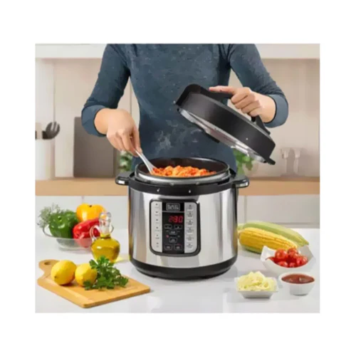 Black + Decker Electric Pressure Cooker 6000ml - Image 4