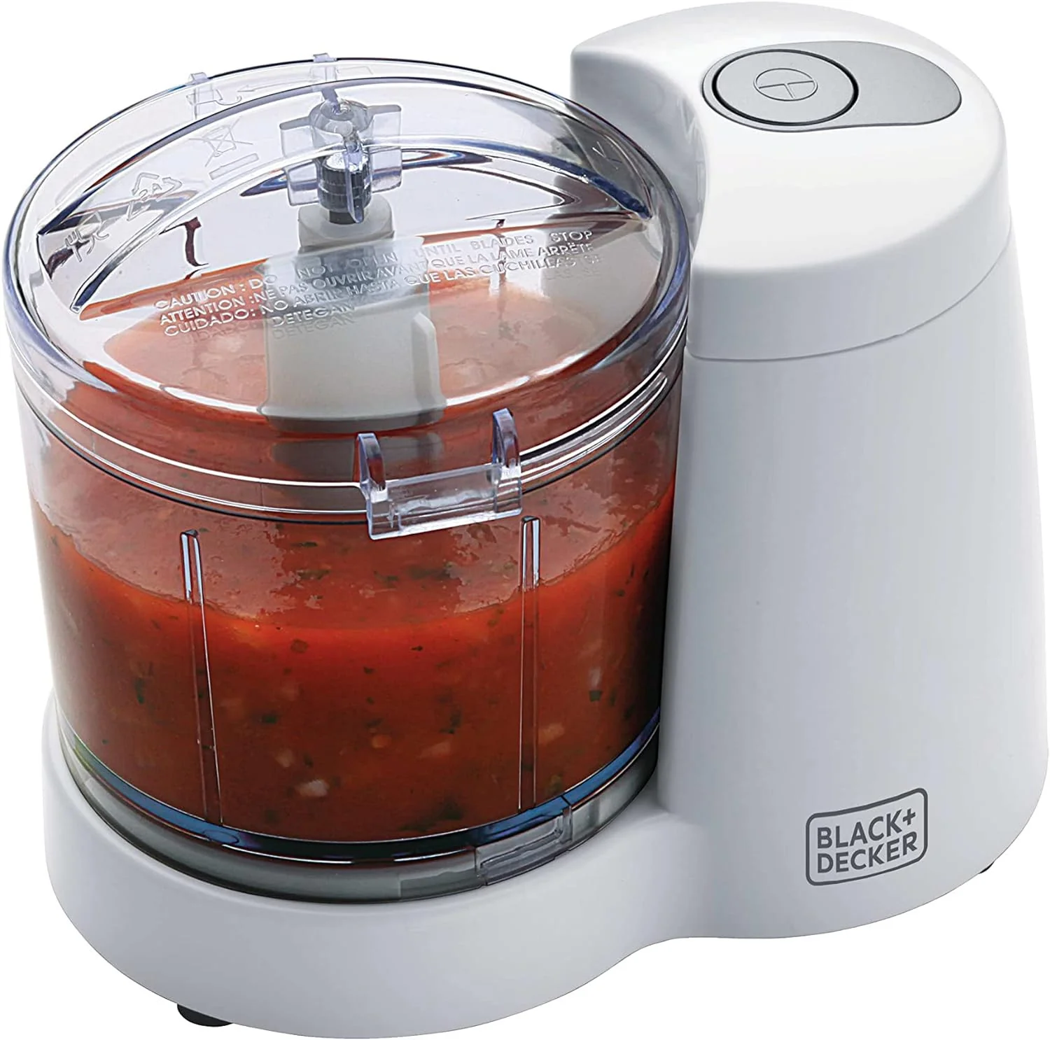 Black + Decker Food Chopper Processor, 120w, White, SC350-B5 - Image 5